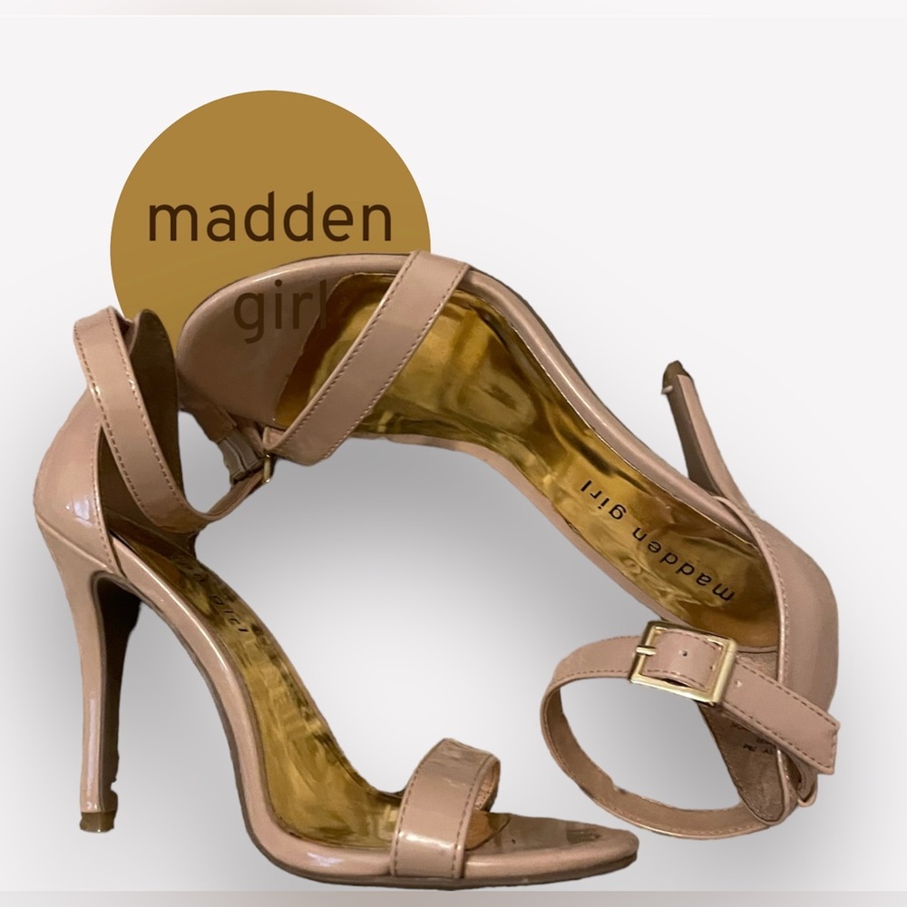 Madden girl beige heels